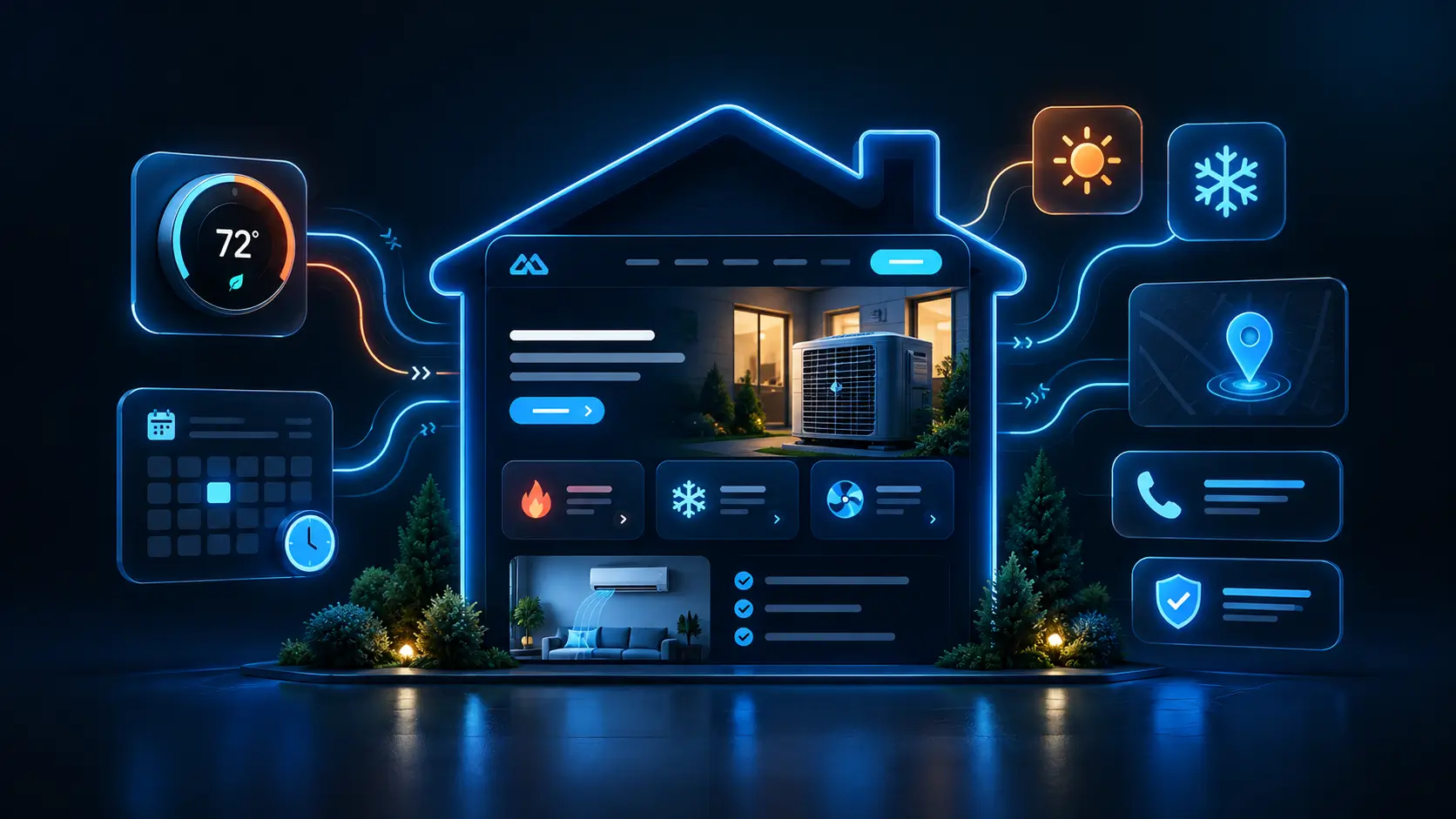 Web design service for HVAC companies